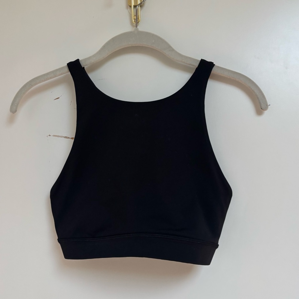 Lululemon Athletica Black High Neck Sports Bra